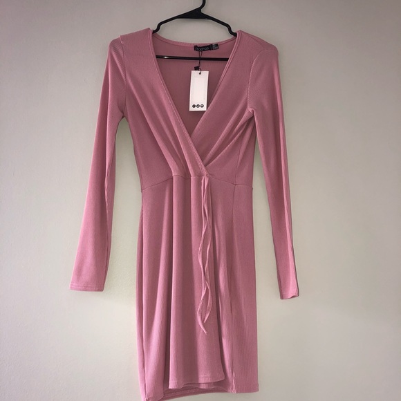 Boohoo Pink mini dress - Picture 1 of 1